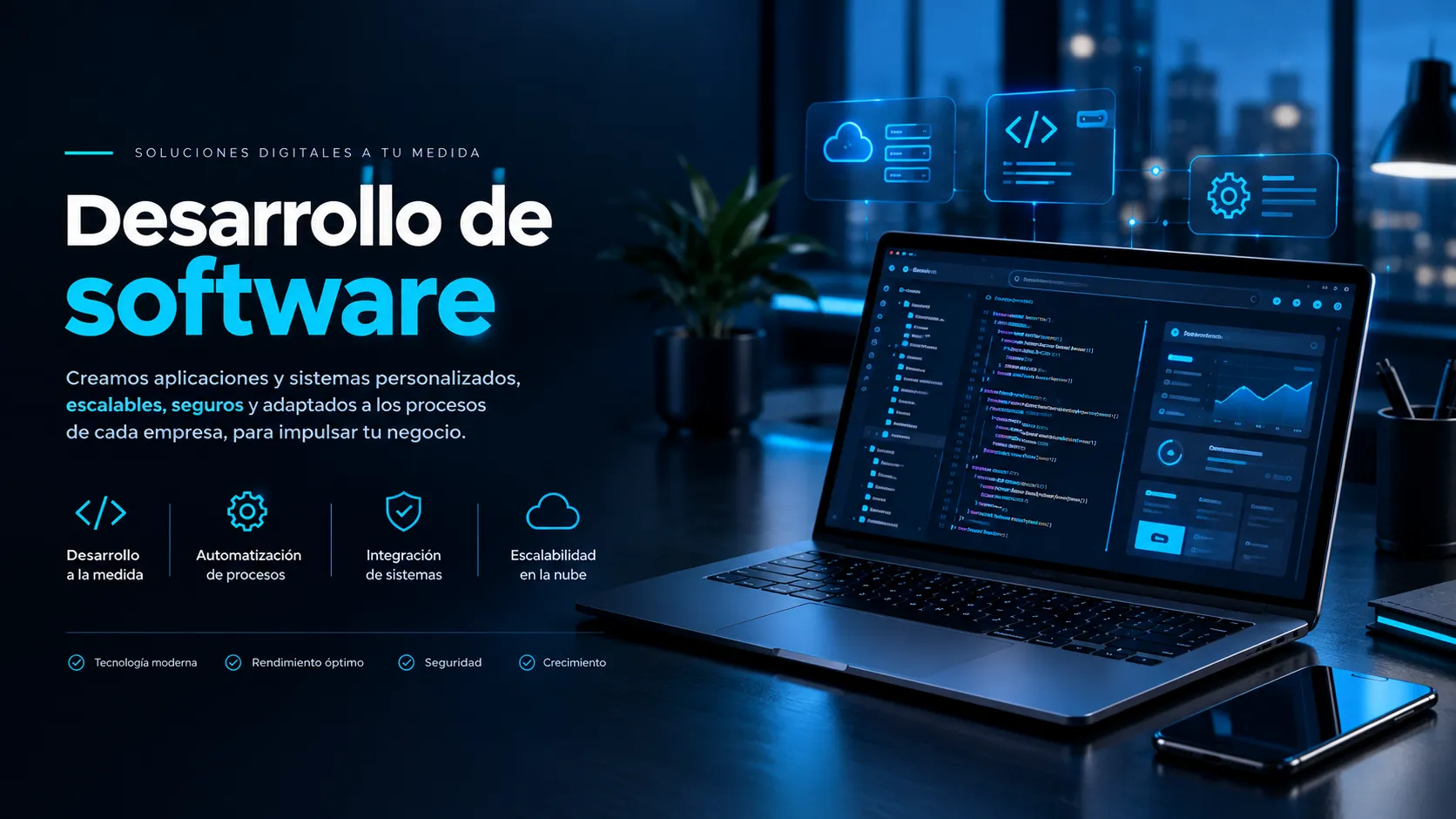 Desarrollo de software a la medida en NaxorWeb